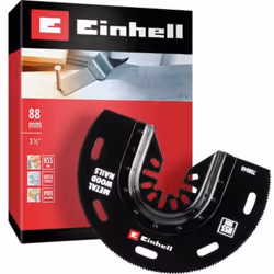 La lame de scie plongeante originale Einhell en bimétal d'un diamètre de 88 mm est l'outil idéal pour des travaux précis dans ...