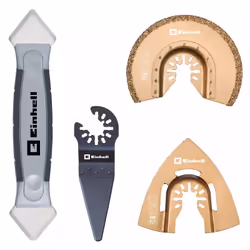 Einhell 49708750, Kit d'accessoires, Métal, Plastique, Bois, Noir, Marron, 4 pièce(s)