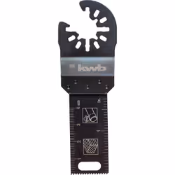 kwb 709152, Lame de scie en plongée, Bois dur, Laminé, Parquet, Plaque de plâtre, Plastique, Bois tendre, 4,8 cm, 22 mm, 1 pi ...
