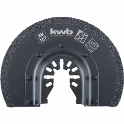 kwb 709542, Lames de scie sabre, Brique, Béton, Tuyau, Carrelage, Noir, 8,7 cm, 1 pièce(s)