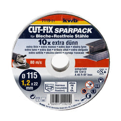 kwb 711921 accessoire pour meuleuse d'angle Disque de coupe
