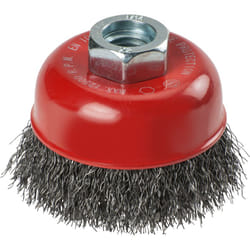 kwb 719106 Roue de fil et brosse en fil d'acier Brosse coupe 6 cm