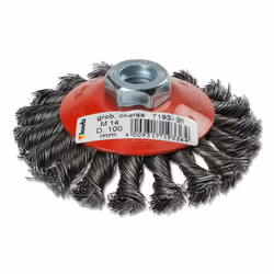 kwb 719336, Roue à rayons, 1,4 cm, 10 cm, 0,5 mm, Métal, pierre, Métal