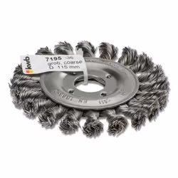 kwb 719536, Roue à rayons, 2,2 cm, 11,5 cm, 0,5 mm, Métal, pierre, Métal