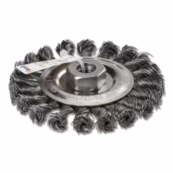 kwb AGGRESSO POWER Brosse plate, Roue à rayons, 1,4 cm, 11,5 cm, 0,5 mm, Métal, pierre, Métal