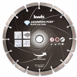 kwb 723140, Disque de coupe, Béton, Granit, Ciment dur, Pierre naturelle, pierre, Toutes marques, 2,2 cm, 11,5 cm, 1 cm