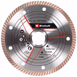 Einhell 49724550, Disque de coupe, Vitrocéramique, Béton, Grès cérame fin, Granit, Marbre, pierre, Carrelage, Einhell, 2,22 c ...