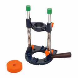 Guide pour perçage d’angle (90° et 45°) KWB 49778400 Support de colonne mobile, pour perceuses avec col européen de serrage Ø ...