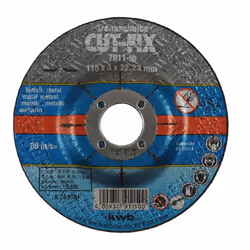 kwb CUT-FIX, Disque de coupe, Métal, 2,2 cm, 23 cm, 3 mm, 80 m/s