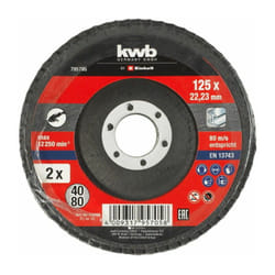KWB - Disques à lamelles 125mm