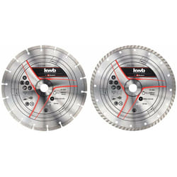 KWB - Disque diamant 230mm, 2 pièces