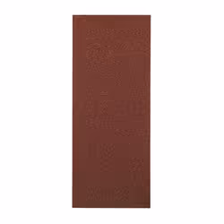 kwb 812080, Feuillet abrasif, P80, Oxyde d'aluminium, Décapant, Élimination de la rouille, Métal, Bois, Marron