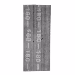 kwb 851880, Feuillet abrasif, P180, Carbure de silicium, Décapant, Élimination de la rouille, Noir, 230 mm