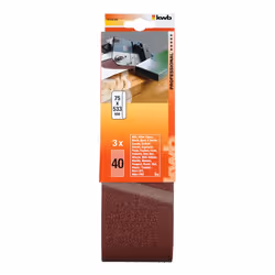 kwb 912504 Accessoire de ponceuse 3 pièce(s) Bande abrasive