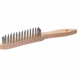 Informations techniques Dimensions produit, largeur : 32 mm Brosse pour fil à main 3 rangées, inoxydable Acier inoxydable, dr ...