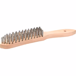 Informations techniques Dimensions produit, largeur : 43 mm Brosse pour fil à main 5 rangées, inoxydable Acier inoxydable, dr ...