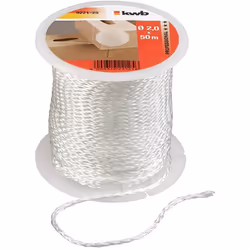 Informations techniques Couleur : blanc Cordon de maçonnerie 2 mm Cordon de direction en nylon, tressé Ø 1,7 mm, extra fort,  ...
