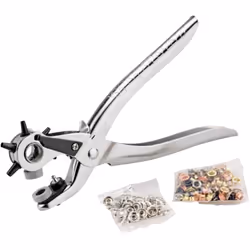 Informations techniques Taille de poinçon : 4 mm Pince perforateur KRIXX Multifix, pince à oeillet, pince à trou de tourelle, ...