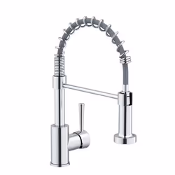 Robinetterie de cuisine Lenz - 46070902 - Robinet de cuisine Nova - Chrome - Design par