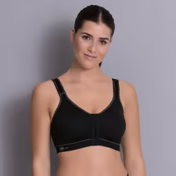 Anita Frontline Open, Sports, Noir, EUE, Sans armature, Monochromatique, Femelle