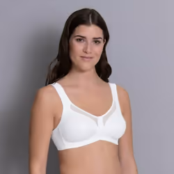 Anita CLARA, Bonnet souple, Blanc, Sans armature, Monochromatique, 40C, 90C