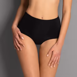 Anita Safina, Noir, Femelle, Monochromatique, 1 pièce(s), Coton, Elastane, Nylon