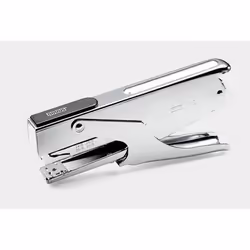 Novus B38, 40 feuilles, Chrome, 24/6-24/8, 26/6-26/8, 6,5 cm, Bouton-poussoir