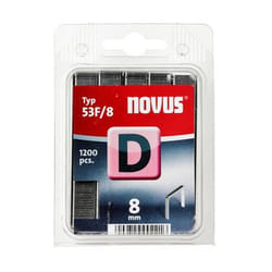 Novus D Typ 53F/8 Pack d'agrafes 1200 agrafes