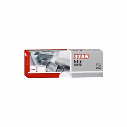 Novus agrafes ne 8 super pour agrafeuses électriques -5000u-box EAN: 4009729003749
