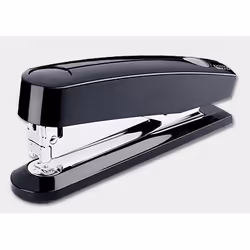 Novus B7A, 8 feuilles, Noir, 24/6 & 26/6, 10,5 cm, Bouton-poussoir