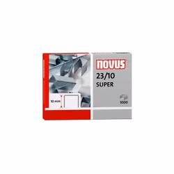 Novus agrafes 23/10 super pour agrafeuses dede 1000 boîtes épaisses de galvanisées EAN: 4009729006948