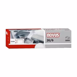 Novus 040-0160, Pack d'agrafes, 6 mm, Multicolore, CE, 5000 pièce(s)