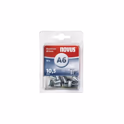 Conditionnement : 10 pc(s) Dimensions produit, diam. : 9 mm Dimensions produit, longueur : 15 mm Filetage : M6 Matériau : Alu ...