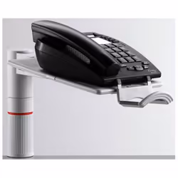 Novus PhoneMaster Telephone Swivel Arm, téléphone, Support actif, Intérieure, Gris