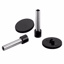 Novus 025-0490, Noir, 4 pièce(s), Métal, Polypropylène (PP)