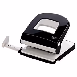 Novus E 225, 25 feuilles, Noir, Métal, Plastique, 8 cm, 5,5 mm, 380 g