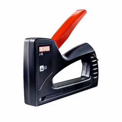 Novus J-13, Agrafeuse, Noir, Rouge, CE, Pneumatique, 0,244 g