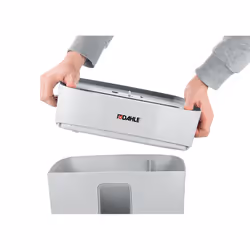 Dahle PS 140 destructeur de papier Destruction croisée 65 dB Noir, Gris