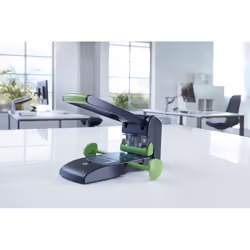Novus B 2200 re+new perforateur papier 200 feuilles Noir, Vert - Vue supplémentaire 5