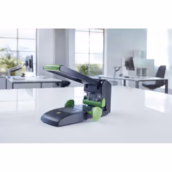 Novus B 2200 re+new perforateur papier 200 feuilles Noir, Vert - Vue supplémentaire 6