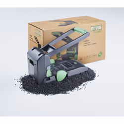 Novus B 2200 re+new perforateur papier 200 feuilles Noir, Vert - Vue supplémentaire 7