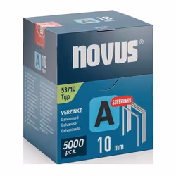 Adaptée aux appareils NOVUS : (Type + longueur des agrafes en mm) J-11 (de 4 à 8), J-13 (de 4 à 10), J-17 (de 6 à 14), J-25 ( ...