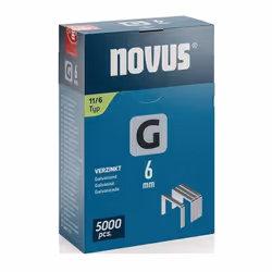 Adaptée aux appareils NOVUS : (Type + longueur des agrafes en mm) J-25 (de 4 à 10), J-29 (de 6 à 14), J-033 (de 6 à 10), R11E ...