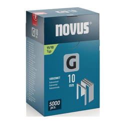 Novus - Agrafe à fil d'acier plat g Type 11 l10,6xL10 mm largeur de fil 1,25 mm