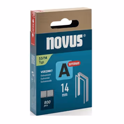 Adaptée aux appareils NOVUS : (Type + longueur des agrafes en mm) J-11 (de 4 à 8), J-13 (de 4 à 10), J-17 (de 6 à 14), J-25 ( ...