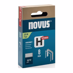 Adaptée aux appareils NOVUS : (Type + longueur des agrafes en mm) J-13 (de 4 à 10), J-16 (de 6 à 14), J-022 (de 4 à 6), J-25  ...