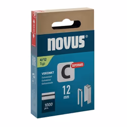 Adaptée aux appareils NOVUS : (Type + longueur des agrafes en mm) J-155 (de 8 à 18), J-165 (de 15 à 26), J-171 (de 18 à 30),  ...