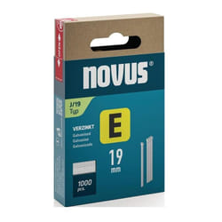 Novus - Clou e type j longueur 19 mm largeur de fil 1,2 mm avec tête