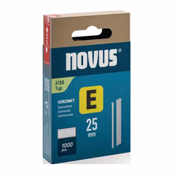 Adaptée aux appareils NOVUS : (Type + longueur des agrafes en mm) J-214 ou : J-29 (de 6 à 14), J-032 (de 6 à 10), J-105 (de 6 ...