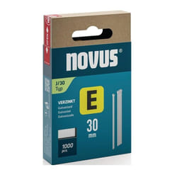 Novus - Clou e type j longueur 30 mm largeur de fil 1,2 mm avec tête
